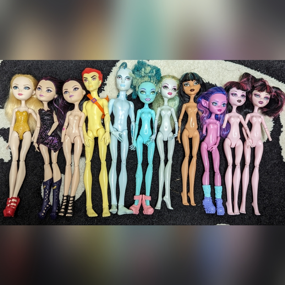 Monster High Ever After High Doll lot